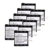 10-Pack Motorola IXNN4002B accu's (4.8 V, 700 mAh, 123accu huismerk)  AMO00512 - 1