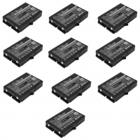 10 stuks: Danfoss BT06K / 2303692 accu's (4.8 V, 600 mAh, 123accu huismerk)  ADA00221