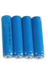 123accu IFR10440 batterij 4 stuks (3.2V, 500 mAh, LiFePO4)
