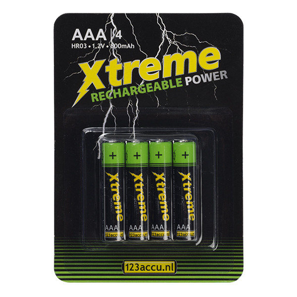 Gloed methaan Verhandeling ⋙ Oplaadbare AAA batterijen kopen? | 123accu.nl