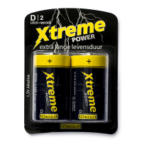 123accu Xtreme Power LR20 D batterij (2 stuks, 18000 mAh)  ADR00044