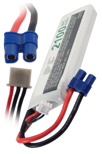 123accu huismerk EC3 / JST-XH-2.54  AWG24 accu (2100 mAh)  ANB00060