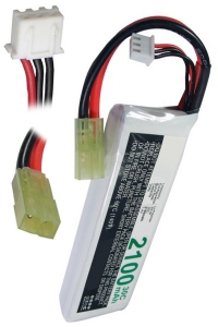 123accu huismerk JST-XH-2.54  AWG24 accu (2100 mAh)  ANB00085