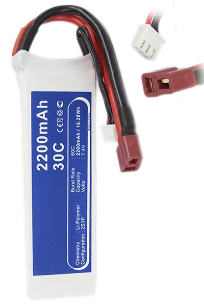 123accu huismerk LT954RT accu (2200 mAh)  ANB00484 - 1