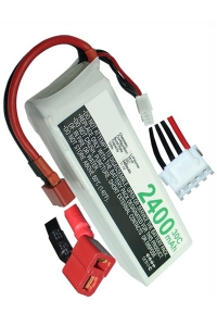 123accu huismerk T-Plug AWG12 / JST-XH-2.54 AWG24 accu (11.1 V, 2400 mAh)  ANB00080