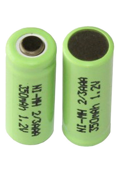 123accu oplaadbare 2/3AAA batterij 2 stuks (350 mAh)  ANB00129 - 1