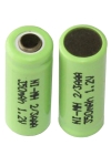 123accu oplaadbare 2/3AAA batterij 2 stuks (350 mAh)