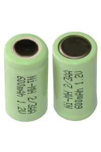 123accu oplaadbare 2/3AA batterij 2 stuks (400 mAh)  ANB00127