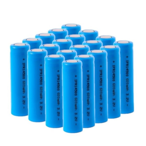 20 x 123accu IFR14500 batterij (3.2 V, 600 mAh, LiFePO4)  ADR00102 - 1