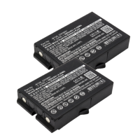 2 stuks: Danfoss BT06 / 2303691 accu's (7.2 V, 600 mAh, Ni-Mh, 123accu huismerk)  ADA00231