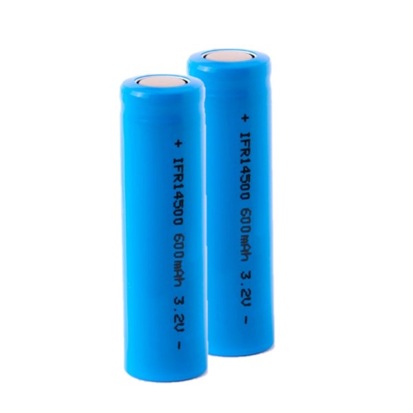 2 x 123accu IFR14500 batterij (3.2 V, 600 mAh, LiFePO4)  ADR00088 - 1
