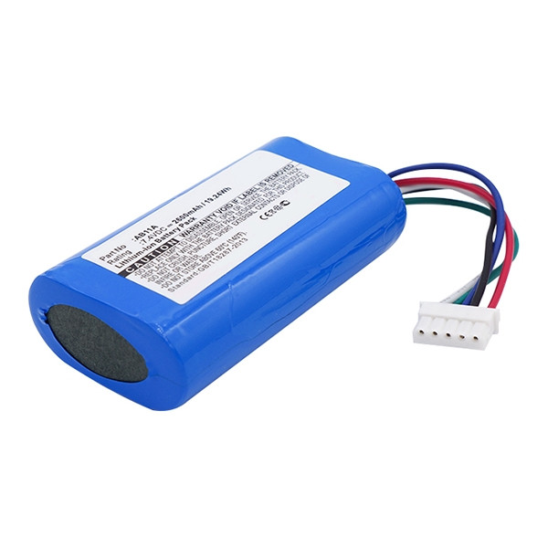 3DR AB11A accu (7.4 V, 2600 mAh, 123accu huismerk)  A3D00003 - 1