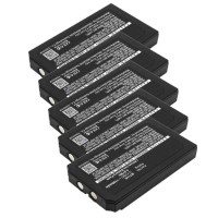 5 stuks: Ikusi BT11K accu's (3.7 V, 1.1 Ah, Li-ion, 123accu huismerk)  AIK00015