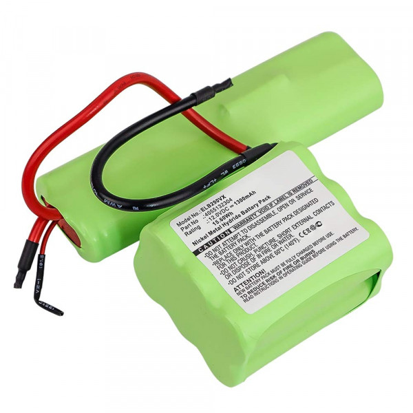 AEG 4055132304 accu (12V, 1300 mAh, 123accu huismerk)  AAE00091 - 1