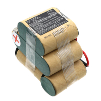 AEG 4071399184 / 36.071.399.18 / 4012074014155 accu (9.6 V,2000 mAh, 123accu huismerk)  AAE00130