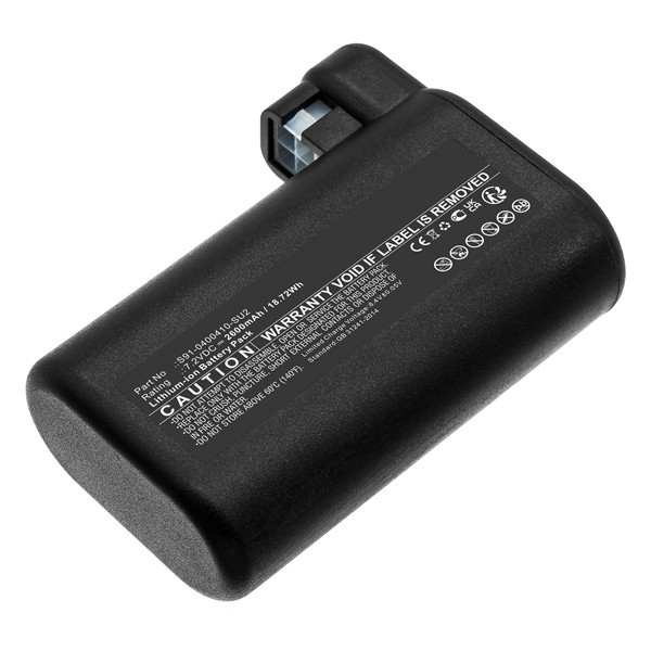 AEG OSBP72LI /  S91-0400410-SU2 accu (7,2 V, Li-ion, 2600mAh, 123accu huismerk)  AAE00133 - 1