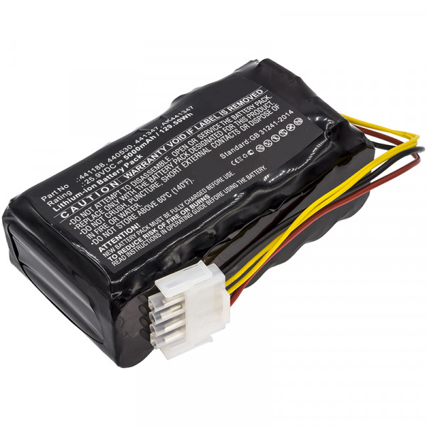 AL-KO 440530 / 441188 / 441347 accu (25.9 V, 5000 mAh, 123accu huismerk)  AAL00224 - 1