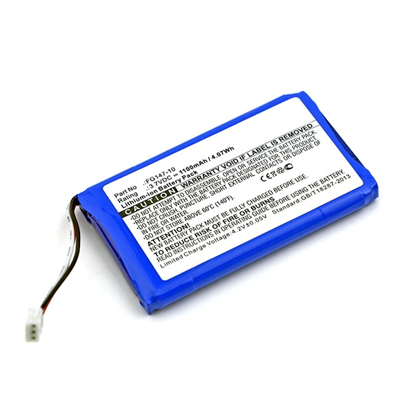 AMX MIO-RBP / FG147-10 / 54-0148-SA accu (1100 mAh, 123accu huismerk)  AAM00057 - 1