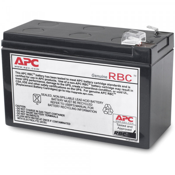 APC RBC110 / APCRBC110 / Cartridge #110 accu voor UPS (12V, 7.0Ah, origineel)  AAP00485 - 1