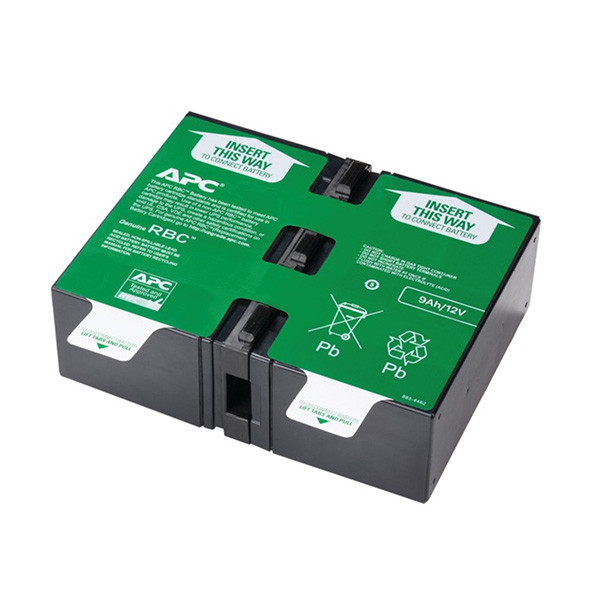 APC RBC124 / APCRBC124 / Cartridge # 124 accu voor UPS (24V, 9.0Ah, origineel)  AAP00477 - 1