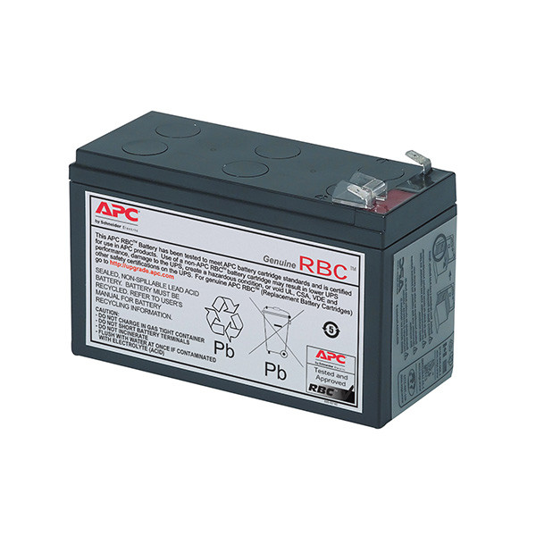 APC RBC17 / APCRBC17 / Cartridge #17 accu voor UPS (12V, 9.0Ah, origineel)  AAP00481 - 1