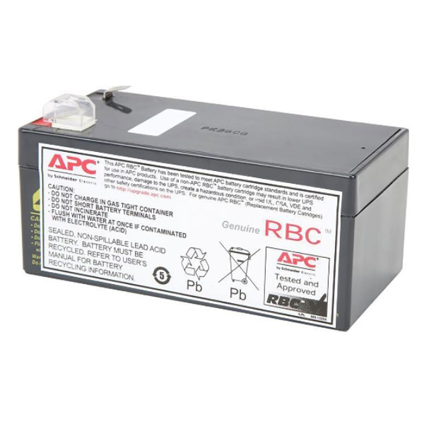 APC RBC35 / APCRBC35 / Cartridge #35 accu voor UPS (12V, 3.0Ah, origineel)  AAP00457 - 1