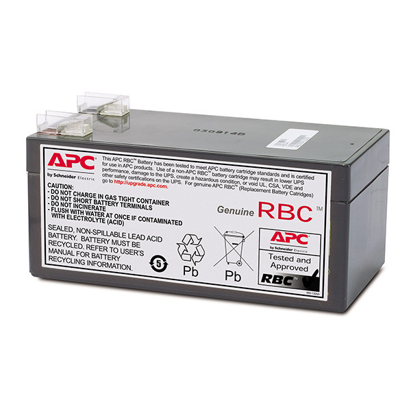 APC RBC47 / APCRBC47 / Cartridge #47 accu (12 V, 3.0 Ah, origineel)  AAP00480 - 1