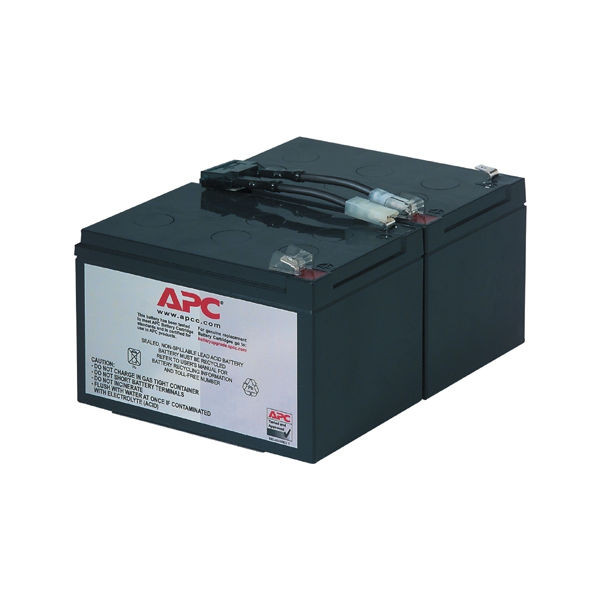 APC RBC6 / APCRBC6 / Cartridge #6 accu voor UPS (12V, 11Ah, origineel)  AAP00449 - 1