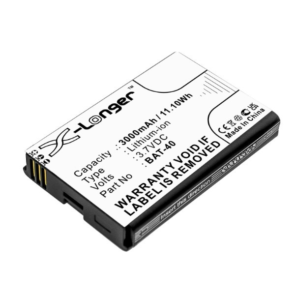 AT&T BAT-40 / Bat-40-01-01 accu (3.7 V, 3000 mAh, 123accu huismerk)  AAT00200 - 1