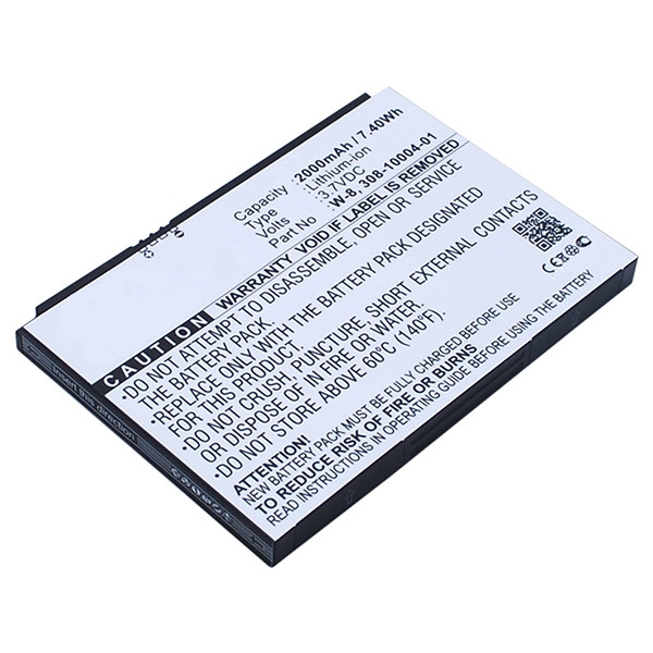 AT&T W-8 / 308-10004-01 accu (2000 mAh, 123accu huismerk)  AAT00130 - 1