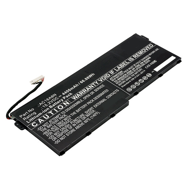 Acer AC16A8N / KT.0040G.009 accu (15.2 V, 4400 mAh, 123accu huismerk)  AAC00629 - 1