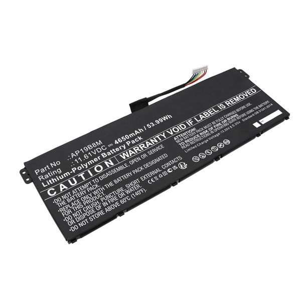 Acer AP19B8M / KT0030G024 accu (11.61 V, 4650 mAh, 123accu huismerk)  AAC00922 - 1