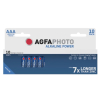 Agfaphoto AAA / MN2400 / LR03 Alkaline Batterij (10 stuks)
