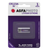 Agfaphoto CR123A / DL123A Lithium Batterij (1 stuk, 1300 mAh)