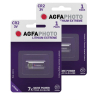 Agfaphoto CR2 Lithium Batterij (2 stuks)