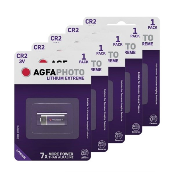 Agfaphoto CR2 Lithium Batterij (5 stuks)  AAG00092 - 1