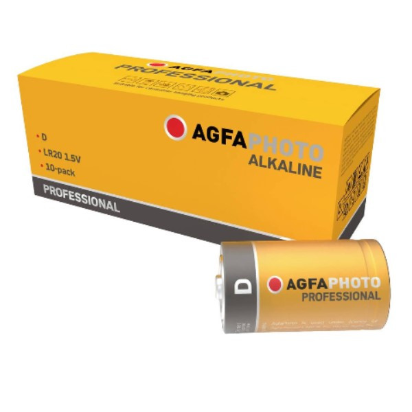 Agfaphoto Professional D / LR20 / MN1300 Alkaline Batterij (20 stuks)  AAG00074 - 1