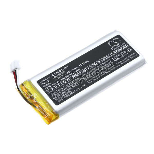 Ajax XK953580 accu (3000 mAh, 123accu huismerk)  AAJ00001 - 1