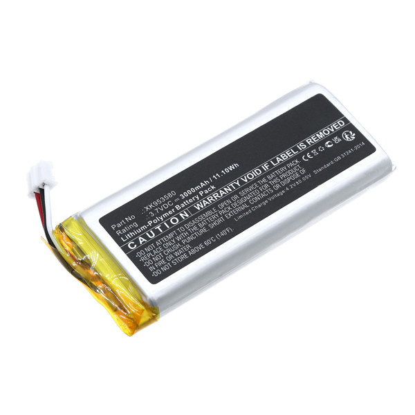 Ajax XK953580 accu (3000 mAh, 123accu huismerk)  AAJ00001 - 1