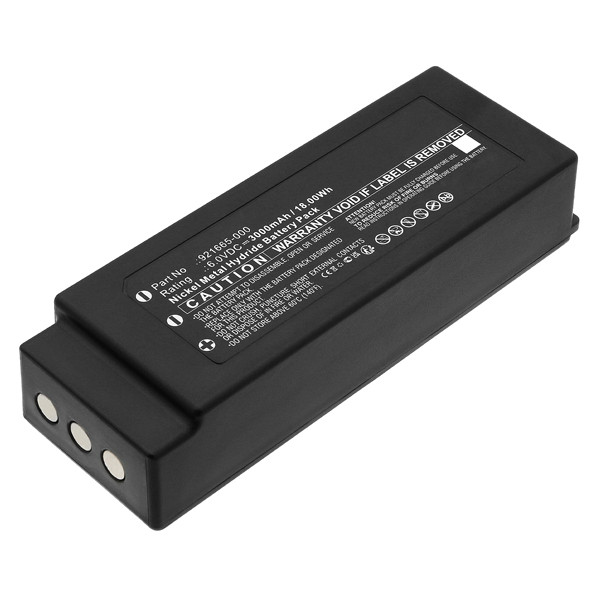 Akerstroms 921665-000 accu (6 V, 3000 mAh, 123accu huismerk)  AAK00013 - 1