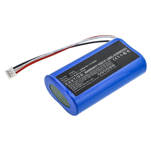 Albrecht 27856 accu (3.7 V, 2600 mAh, 123accu huismerk)  AAL00277 - 1