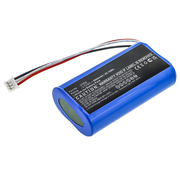 Albrecht 27856 accu (3.7 V, 6800 mAh, 123accu huismerk)  AAL00276 - 1