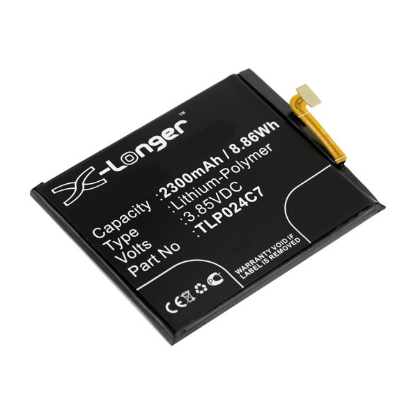 Alcatel TLP024C7 accu (2300 mAh, 123accu huismerk)  AAL00227 - 1