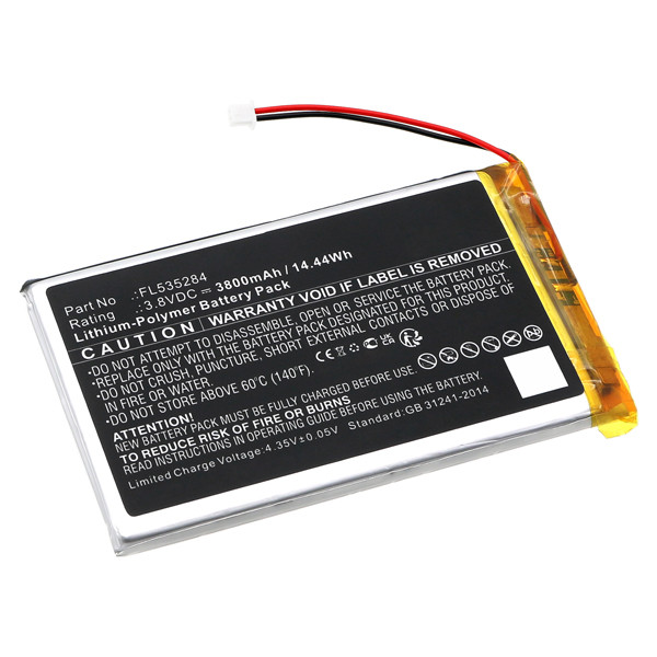 Anbernic FL535284 accu (3,8 V, Li-pl, 3800mAh, 123accu huismerk)  AAN00181 - 1