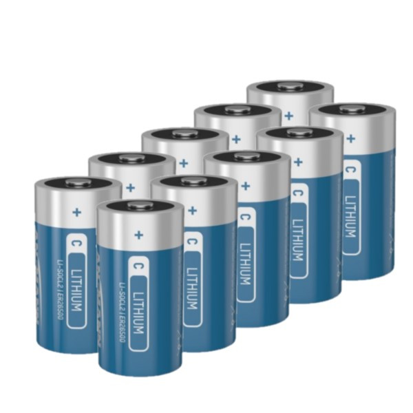 Ansmann Aanbieding: 10 x Ansmann ER26500 / C batterij (3.6V, 8500 mAh, Li-SOCl2)  AAN00114 - 1