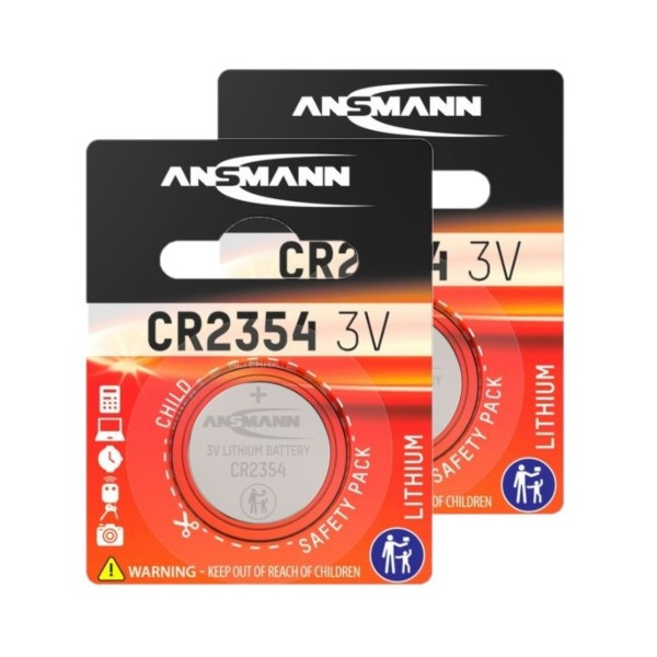 Ansmann CR2354 3V Lithium knoopcel batterij 2 stuks  AAN00062 - 1