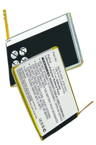 Apple 616-0550 / 616-0551 / GB-S10-314363-0100 accu (930 mAh, 123accu huismerk)  AAP00120 - 1