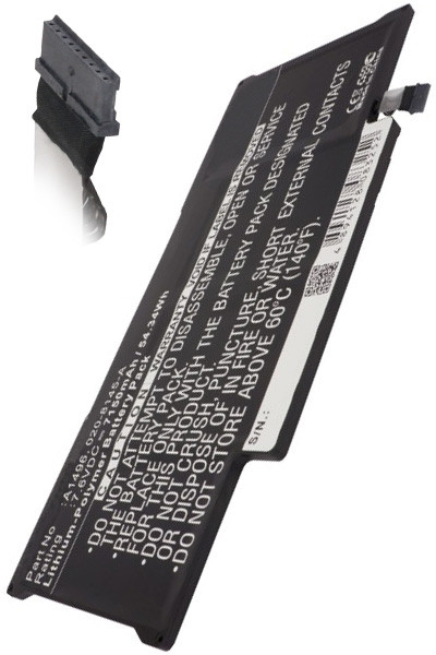 Apple A1496 / 020-8142-A accu (7.4 V, 7150 mAh, 123accu huismerk)  AAP00154 - 1