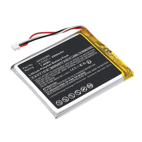 Apple AE505060 accu (2000 mAh, 123accu huismerk)  AAP00684 - 1