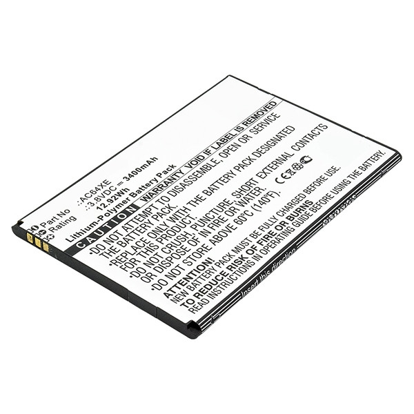 Archos AC64XE accu (3400 mAh, 123accu huismerk)  AAR00087 - 1